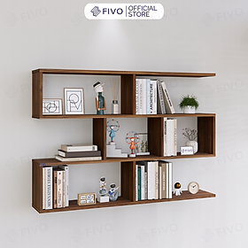 Mua Kệ Sách Gỗ Treo Tường FIVO FB44 Đa Năng  Thiết Kế Âm Tường  Chất Liệu Gỗ Dày Chống Ẩm  Dễ Dàng Lắp Ráp