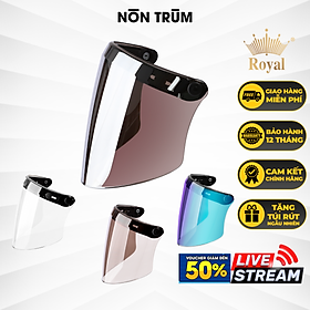 Kính thẳng royal dành cho mũ bảo hiểm
