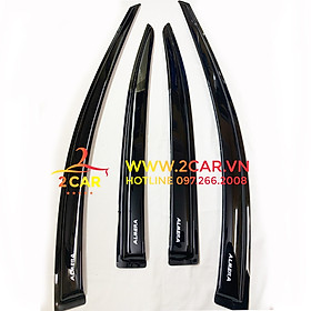 Vè che mưa xe Nissan ALMERA 2021- 2022 nhựa đen dày cao cấp