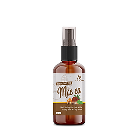 Xịt dưỡng tóc Macadamia 30ml MACALAND công dụng nuôi dưỡng và phục hồi mái tóc bồng bềnh, giảm xơ rối không gây bết dính hương thơm nhẹ nhàng hàng chính hãng công ty, xuất xứ Việt Nam