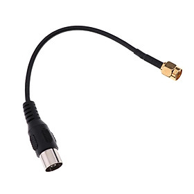 High Quality IEC DVB-T TV PAL female to SMA Male Jumper Pigtail Cable RG174