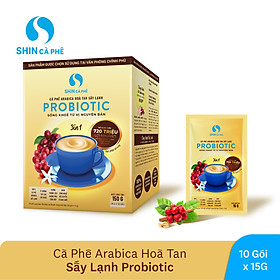 Cà phê hòa tan sấy lạnh Probiotic 3 in 1