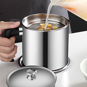 Mua Ca lọc dầu inox 304 cao cấp  ca lọc dầu bằng thép không gỉ - Hàng chính hãng