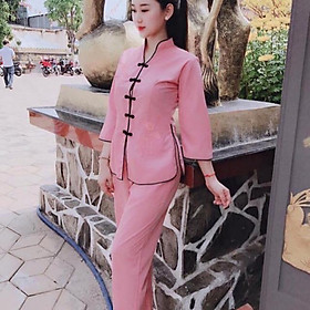 ĐỒ LAM ĐI CHÙA Cổ Tàu Viền S1