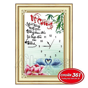 ĐH thêu chữ thập 3d Vợ chồng nghĩa nặng tình sâu  chưa thêu
