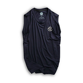 Áo thun ba lỗ sát nách Thể Thao unisex TYM AMT002 - vải Poly 4 chiều Co dãn Thoáng mát Form rộng