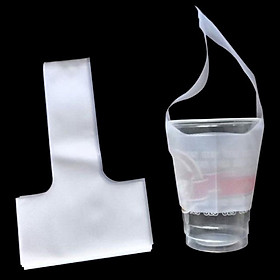 Mua  1 kg  Túi chữ T để treo café nước uống  dây treo chữ T dùng cho các quán nước