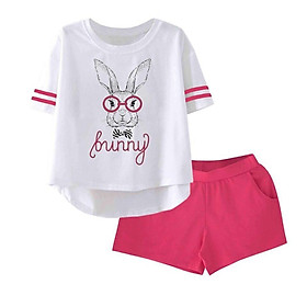 Đồ bộ short nữ mùa hè chất thun coton xịn cao cấp Size M (T ừ 40kg -50 kg) 01