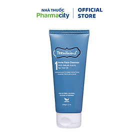 Sữa rửa mặt Teenilicious Acne Face Cleanser cho da dầu mụn (60g)