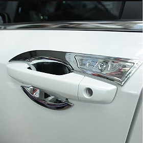 TAY NẮM, HÕM CỬA MẠ CROM DÀNH CHO XE HONDA CRV 2019