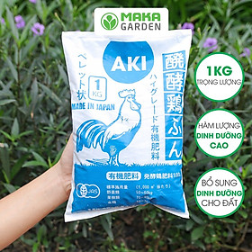 Phân gà hữu cơ Nhật AKI viên nén SFARM (1kg)