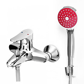 Bộ sen tắm nóng lạnh Yamato - Bộ thân sen hòa nước - tay sen 1 chế độ