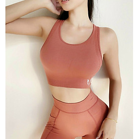 Áo Bra Quần Dài Dệt Kim Tập Yoga Gym