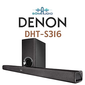 Mua DENON DHT-S316 | Hệ Thống Loa Soundbar 2.1 - Công Suất 80W - Rạp Chiếu Thu Nhỏ Đỉnh Cao - Chất Âm Sống Động Từng Phút | Hàng Chính Hãng _ Mới 100%