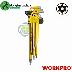 Mua Bộ lục giác sao có lỗ Workpro W022012 T10-T50 ( 9 cây)