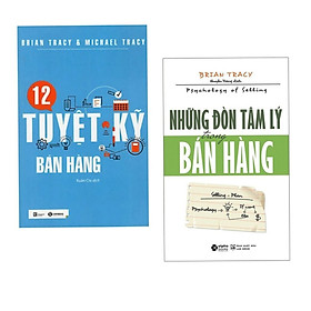 Combo 2Q: 12 Tuyệt Kỹ Bán Hàng+Những Đòn Tâm Lý Trong Bán Hàng  (Cẩm Nang Kinh Doanh / Phát Triển Lãnh Đạo Doanh NGhiệp Tự Thân / Đột Phá Quy Trình Quản Trị và Nâng Tầm Dịch Vụ ) 