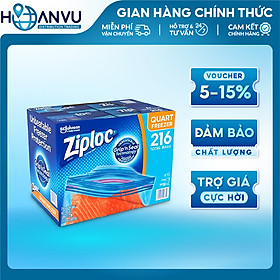 Mua Túi Ziploc Double Quart Freezer Unbeatable 216 túi