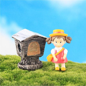 Mô hình chuồng chim dùng trang trí tiểu cảnh, terrarium, DIY
