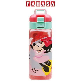 Bình Nước Học Sinh Disney Minnie Mouse 550 ml - Being More Minnie - Stor 74402