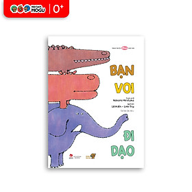 Truyện Ehon bé 1-2-3 tuổi - Bạn Voi Đi Dạo