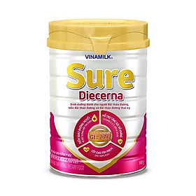 Sữa bột vinamilk sure diecerna - hộp thiếc 900g