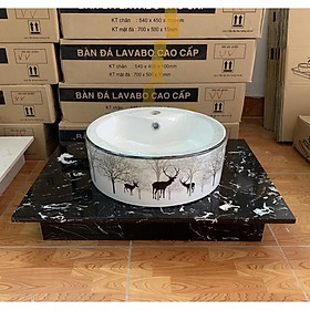 Bàn đá lavabo, bàn đá chậu rửa mặt