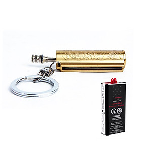 Mua Combo Móc Khóa Diêm Xăng Chạm Rồng + Tặng Bình Xăng Chuyên Dụng Cho Bật Lửa