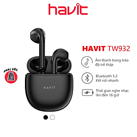 Mua Tai Nghe True Wireless Earbuds HAVIT TW932 Bluetooth 5.2 - Hàng chính hãng