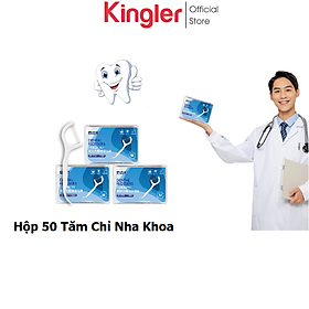 Hộp 50 Tăm Chỉ Nha Khoa Chất Lượng Cao, Tăm Xỉa Răng Nha Khoa