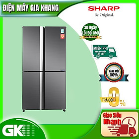 Mua Tủ lạnh Sharp Inverter 520 lít SJ-FX600V-SL Model 2021 - Hàng chính hãng (chỉ giao HCM)