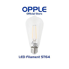 Bóng OPPLE LED Fila Ecomax ST64 E27 - Hiệu ứng ánh sáng như bóng sợi đốt, tiết kiệm năng lượng