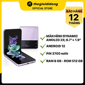Điện thoại Samsung Galaxy Z Flip4 5G (8 GB/512 GB) - Hàng chính hãng