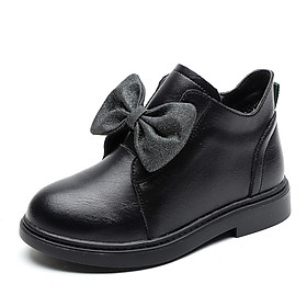 Giày boot cho bé gái cổ thấp mang phong cách công chúa thời thượng và tinh tế