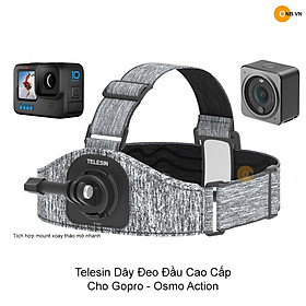 Mua Dây Đeo Đầu Cao Cấp Telesin Dành Cho Gopro - Osmo Action - Hàng Chính Hãng