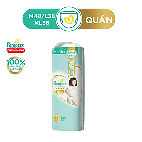 Tã Quần Pampers Nội Địa Nhật Bản M48 L38 XL36