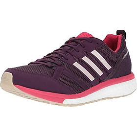 adidas Women's Adizero Tempo 9 Running Shoe, RED Night/ICE Pink/Energy Pink, 5.5 Medium US