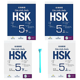 [Download Sách] Combo Giáo Trình Chuẩn HSK 5 Bài Học và Giáo Trình Chuẩn HSK 5 Bài Tập ( Tặng Kèm Viết )