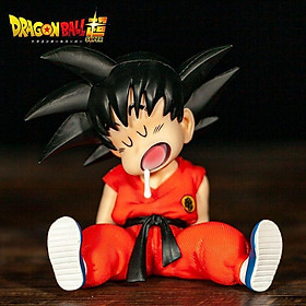Mô hình Songoku ngủ gật 10 cm