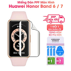 Miếng Dán Màn Hình Mặt Trước PPF Dành Cho Huawei Band 7 / Huawei Band 6 / Honor Band 6 - Handtown - Hàng Chính Hãng