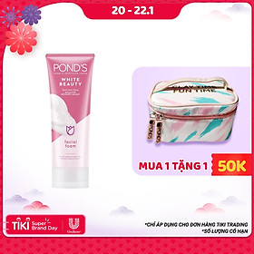 Sữa Rửa Mặt Làm Sáng Da Pond's White Beauty (100g)
