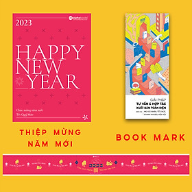 Bộ Quà Tặng Năm Mới 2023 ( Bookmark + Thiệp chúc mừng năm mới )