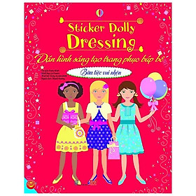 Dán Hình Sáng Tạo Trang Phục Búp Bê - Bữa Tiệc Vui Nhộn