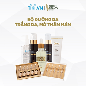 Bộ dưỡng 7 sản phẩm Pime hỗ trợ mờ nám, sạm, tàn nhang, tái tạo phục hồi, sáng khỏe làn da