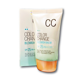 Kem nền hiệu chỉnh màu da và chống tia UV SPF 25/PA+ + Hàn Quốc welcos color change blemish balm (welcos)