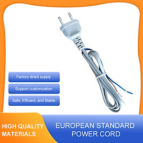 European standard power cord copper core electrical safety plug power cord