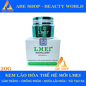 KEM LMEI XANH - LMEI WHITENING ANTI-AGING BEAUTY CREAM 20G