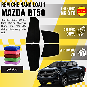 Rèm Che Nắng Xe Mazda BT50 Loại 1 Mr Ô TÔ Bảo Hành 24 tháng Cam Kết Chuẩn Khít Theo Xe