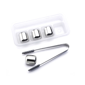 Xiaomi Circle Joy Ice Cube 304 Stainless Steel Cooler Stone Washable Reusable Ice Maker For Whisky Champagne Coffee Wine