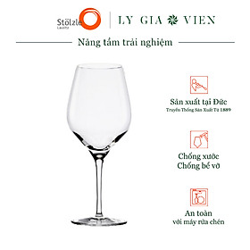 Ly Vang Đỏ Stoelzle Exquisit Red Wine Glass 480ml - Hình Dáng Cổ Điển - Hoàn Hảo Khi Thưởng Thức Các Loại Rượu Chianti Classico, Chianti Riserva Hay Montepulciano