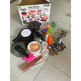 Bộ Đồ Chơi Tập Nấu Ăn KITCHEN TOYS 32 Chi Tiết Cho Bé
